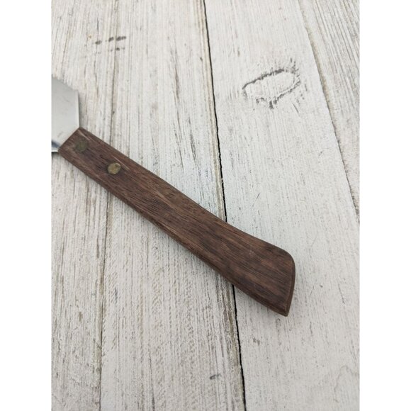 Stainless Steel #1 Kitchen Knife Utility 5" Blade 9 1/2" total Double Sided Chop - Picture 6 of 6